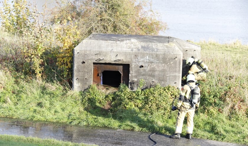 Brandje in kazemat in Cuijk snel geblust.