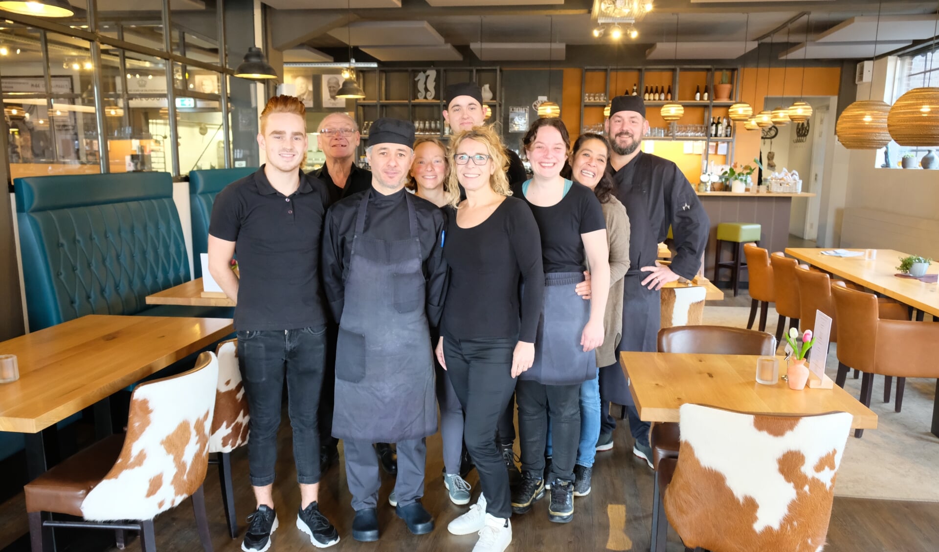 Het team van Lunchroom de Looierij in Cuijk.