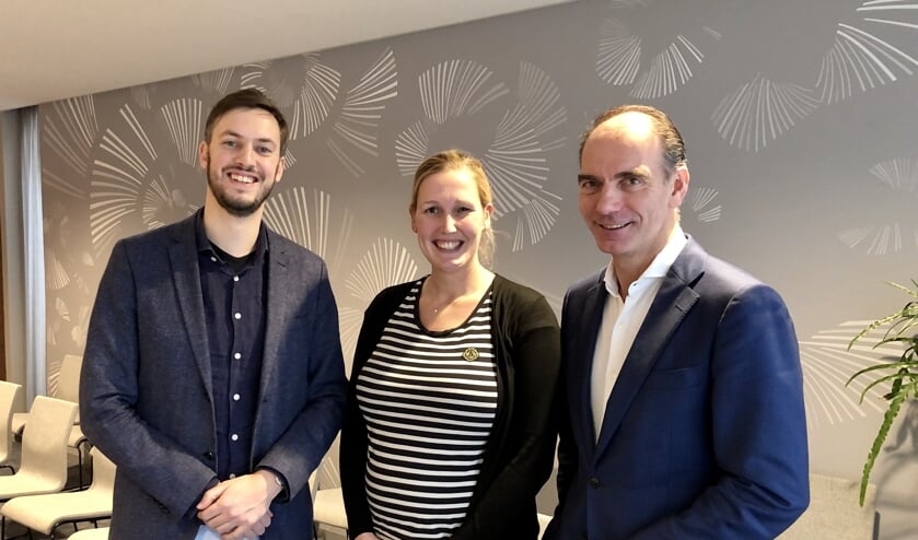 Rik Compagne, Madelien van Maren en Noud van den Boer.