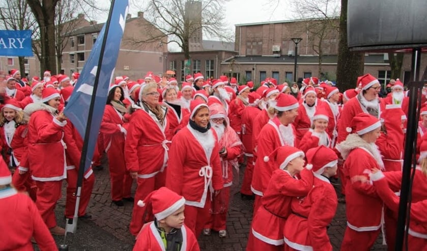 Santa Run in Oss.