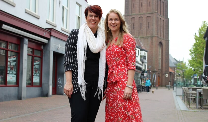 Lieke Verdijk en Naomi Goossens.