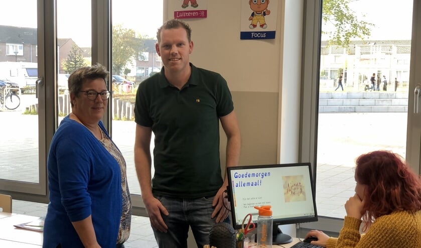 Directrice van de Vijfmaster Ellen Vos en Giel Chatrou raakten tijdens festiviteiten in Erp met elkaar in gesprek en van het een kwam het ander.