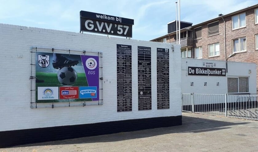 De kantine van GVV'57.