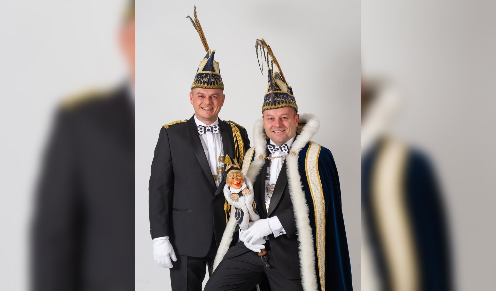Dave van Schaijk nieuwe Prins van Knollenrijk, Geert-Jan den Brok Adjudant. Rachelle Fotografie