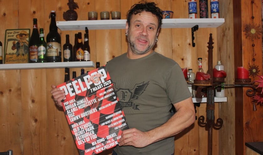 Toon van den Heuvel staat mede aan het roer van Peelpop. (foto: Wendy van Lijssel)