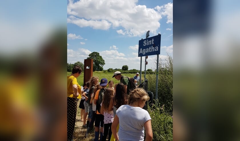Gezellig naar buiten met de klas.