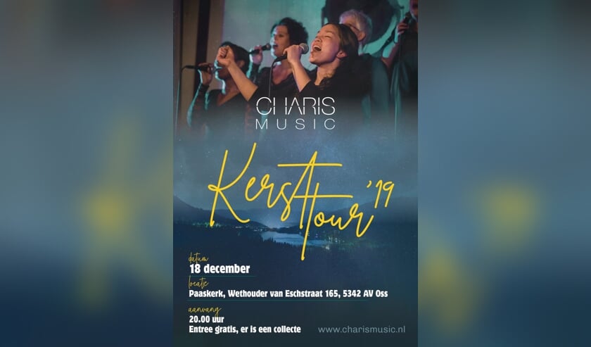 Charis Music komt naar Oss.