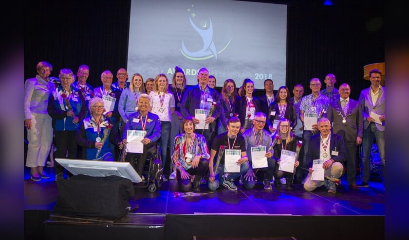 Sporters worden in het zonnetje gezet door de gemeente Meierijstad.