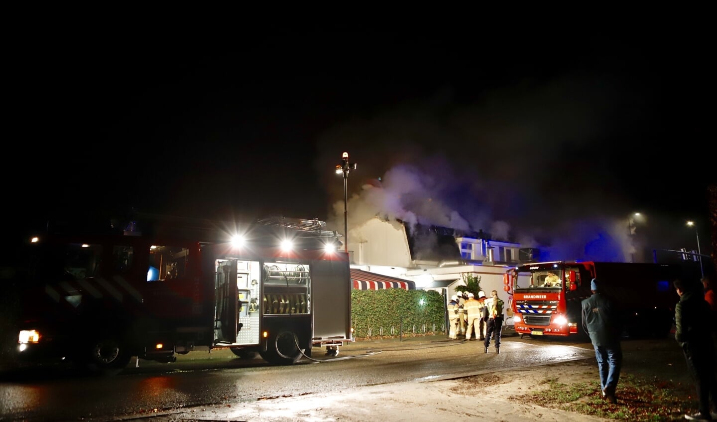 Grote brand bij ABC-restaurant in Velp
