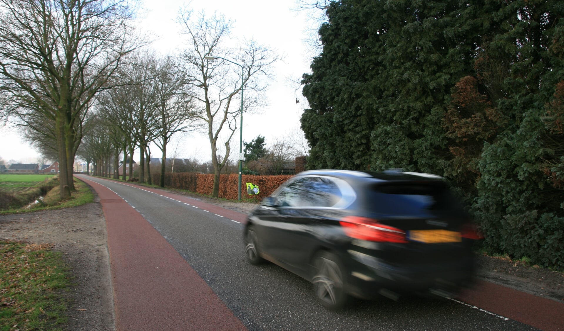 Aanwonenden van de Lokkantseweg in Haps pleiten al jaren voor het veilig maken van de weg.