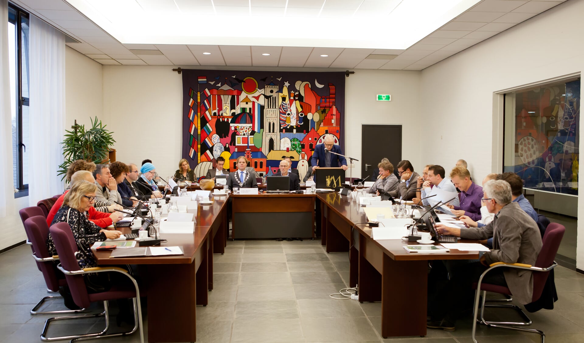 De gemeenteraad van Mill en Sint Hubert vergadert donderdag 12 december over de toekomst van de gemeente. (archieffoto: De Maas Driehoek)