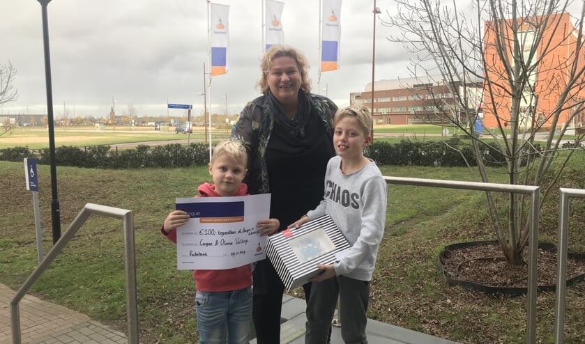 De broers Casper en Olivier Vullings uit Ottersum waren uitgenodigd op het Adviescentrum van de Rabobank in Beugen.