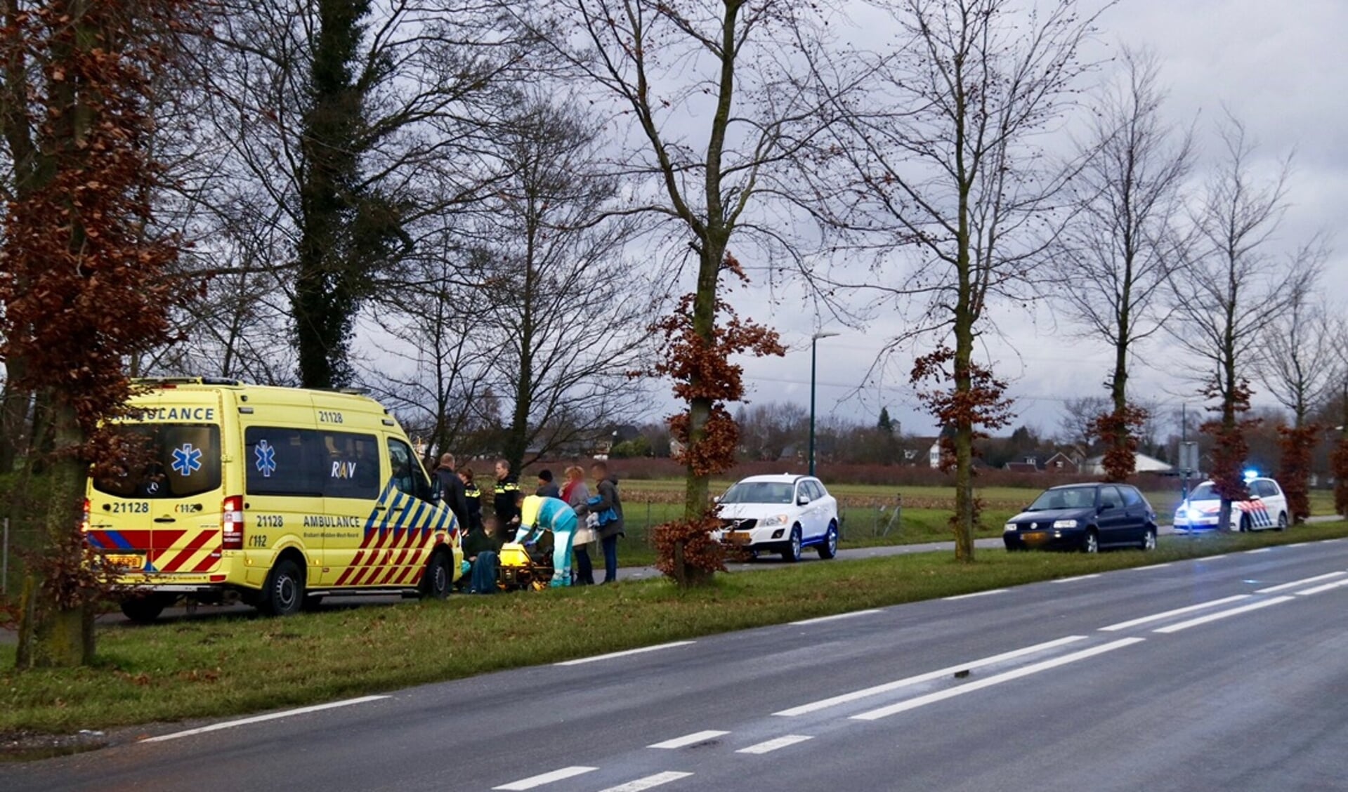 Scooterrijder gewond bij aanrijding in Oeffelt.