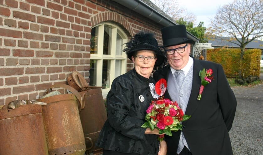 Het boerenpaar van BCV De Geitenbok, Toon en Carien Pluk.