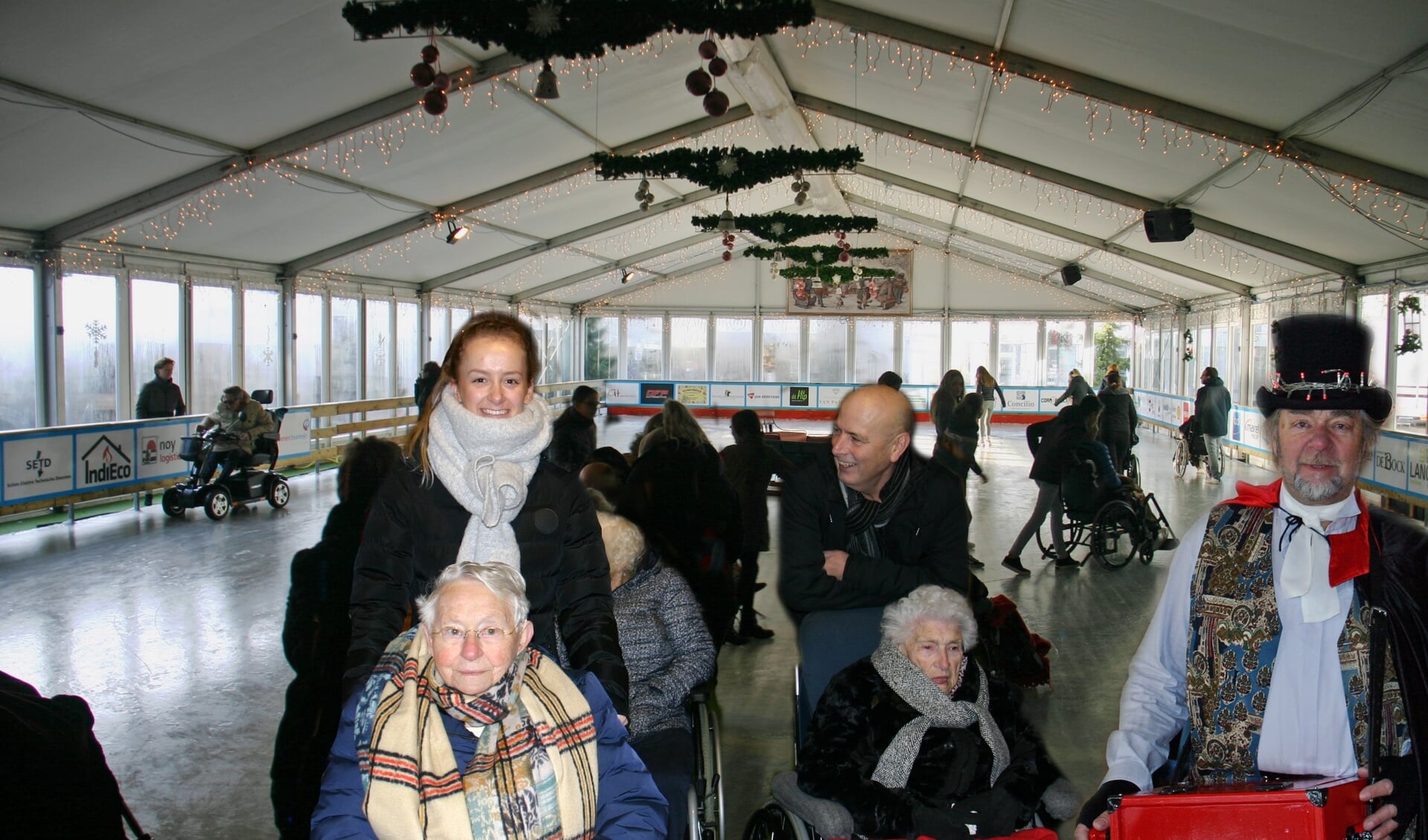 Grijs op het IJs bij het IJsfestijn Boxmeer.