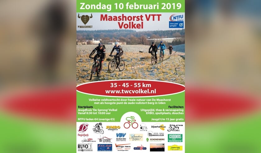 Deelnemers kunnen kiezen uit opties van 35, 45 en 55 kilometer