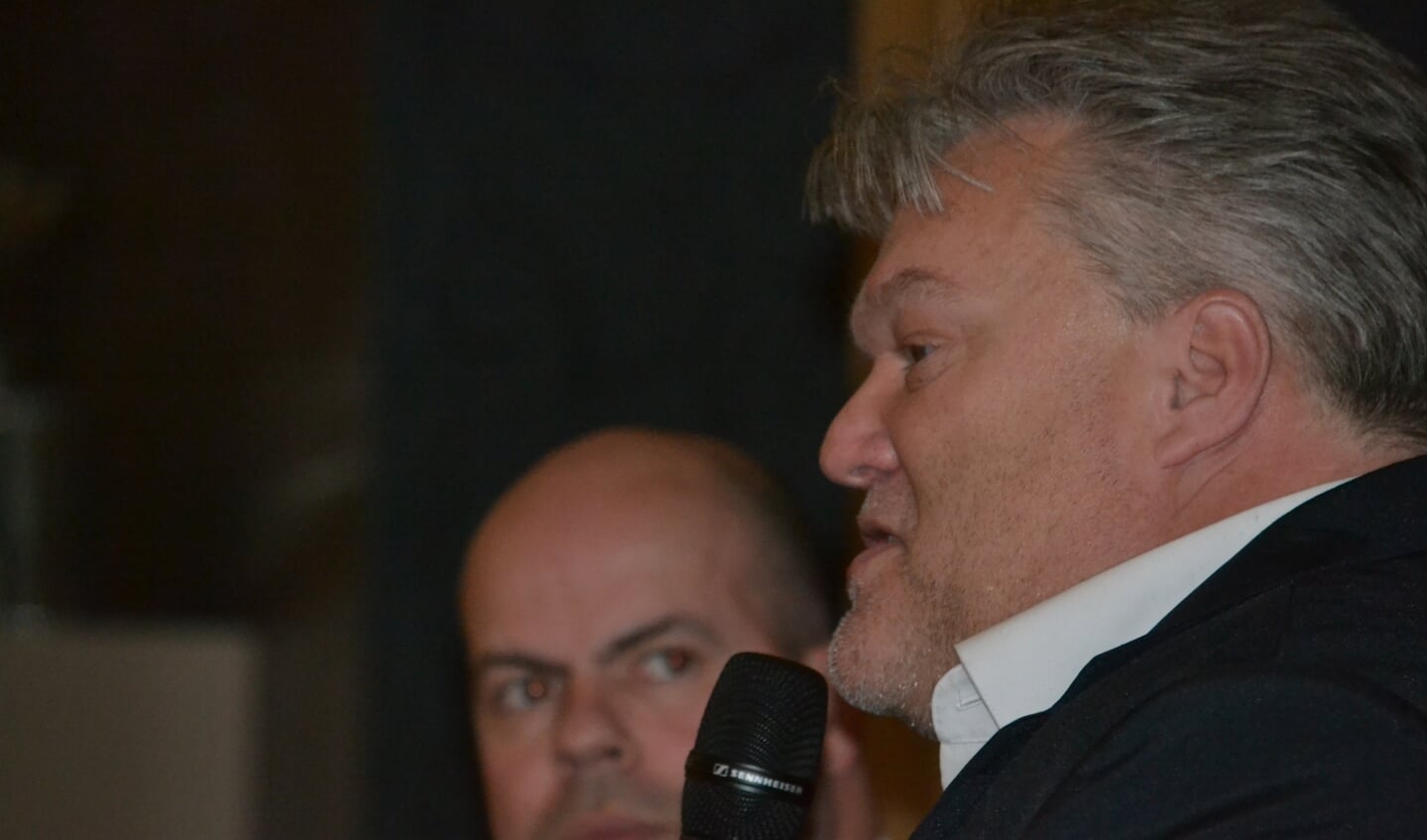 Roderik van Kerkhof vertelde businessclubleden van JVC Cuijk afgelopen donderdag wat er nodig is om bepaalde ambities te kunnen bereiken. (foto: Gerno de Haas)