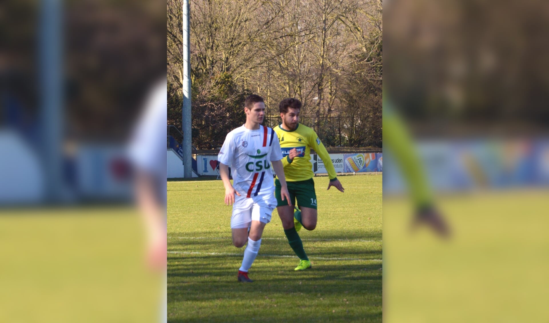 UDI'19 hield Groene Ster op 1-1. (foto: Henk Lunenburg)