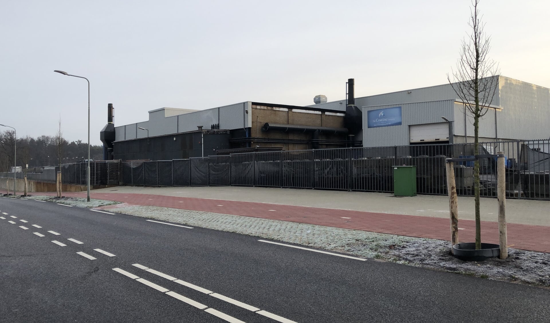 De fabriekshal van Coatinc in Mook is opgeknapt. (foto: Jos Gröniger)