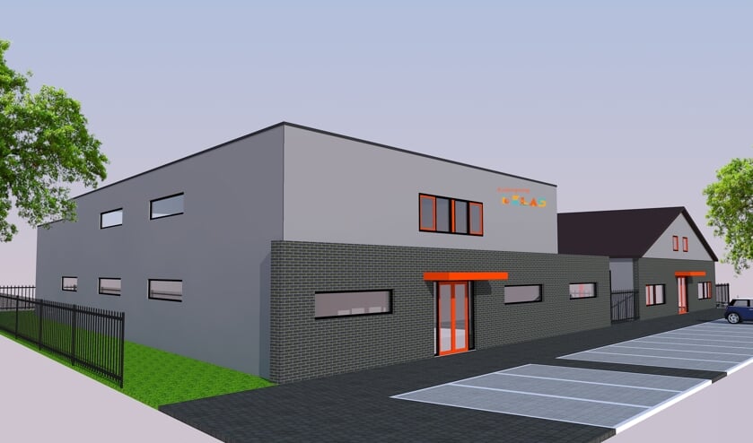 Een impressie van hoe de nieuwe BSO van Kinderopvang Eerste Klas in Cuijk eruit komt te zien.