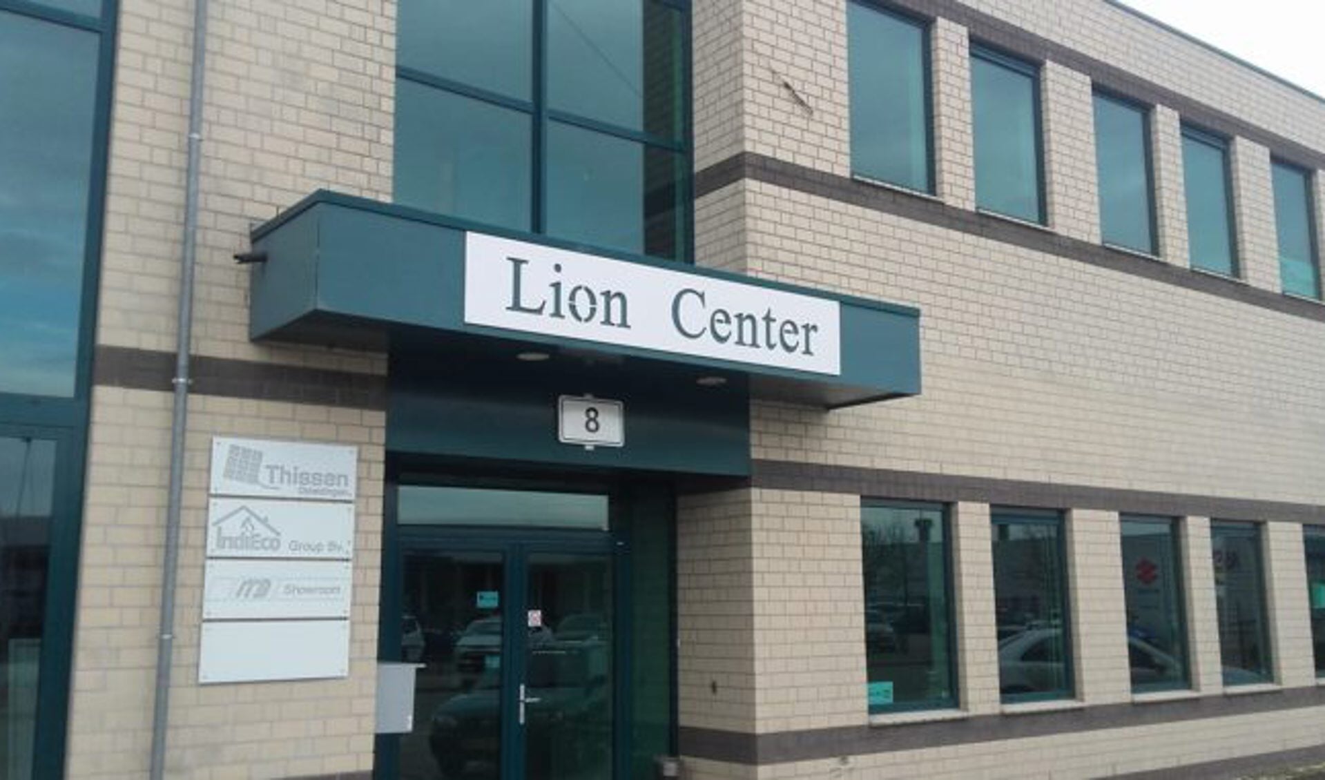 Het Lion Center waar de Business Beurs Boxmeer wordt gehouden. 