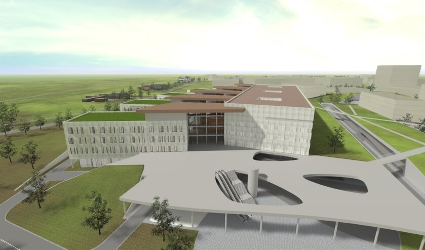 <p>De Lange had prachtige plannen voor het oncologische ziekenhuis.</p>