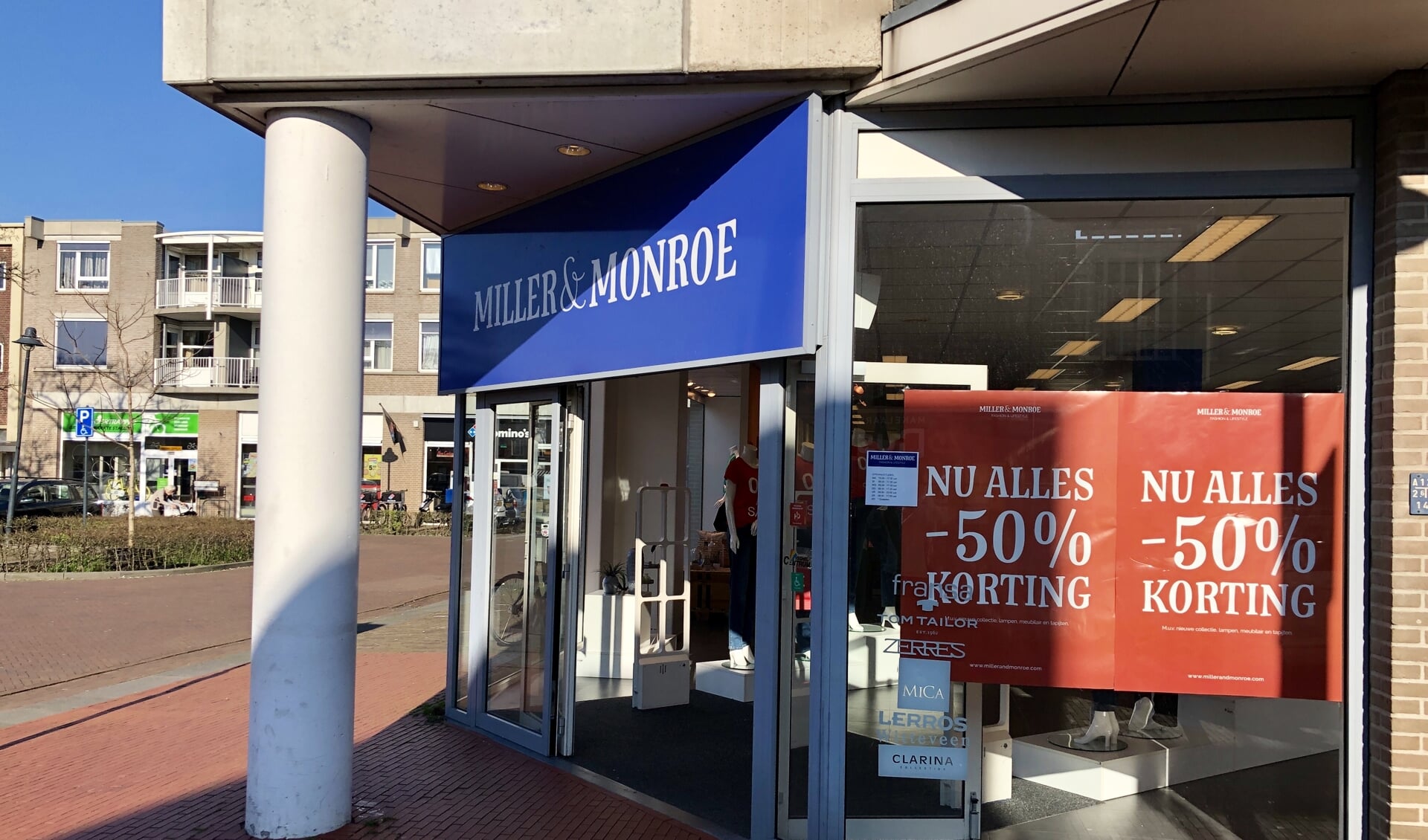 Miller & Monroe zit gevestigd op de hoek van het Bolkenplein.