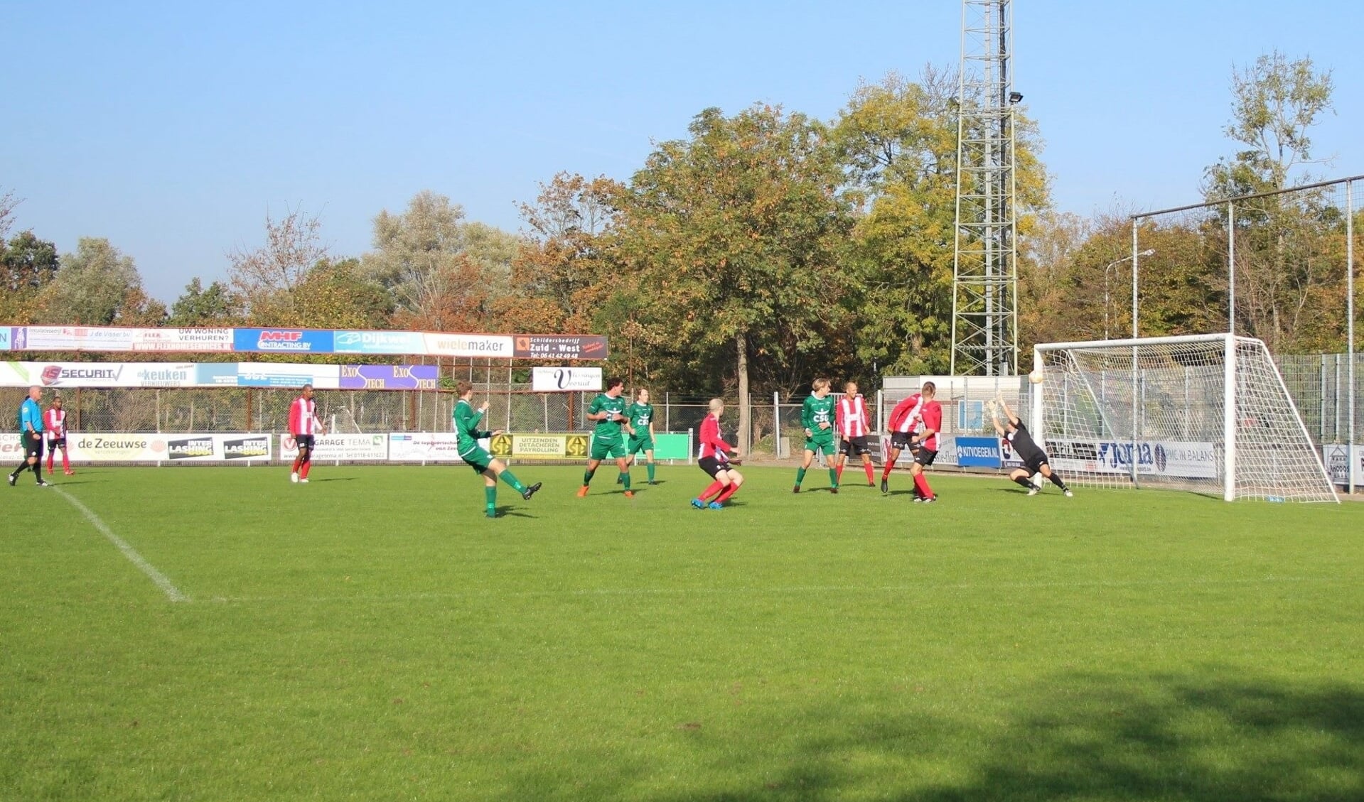 UDI'19 speelde eerder dit seizoen gelijk tegen VC Vlissingen. (foto: UDI'19)
