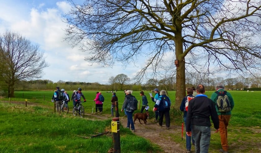 Een eerdere wandeling.
