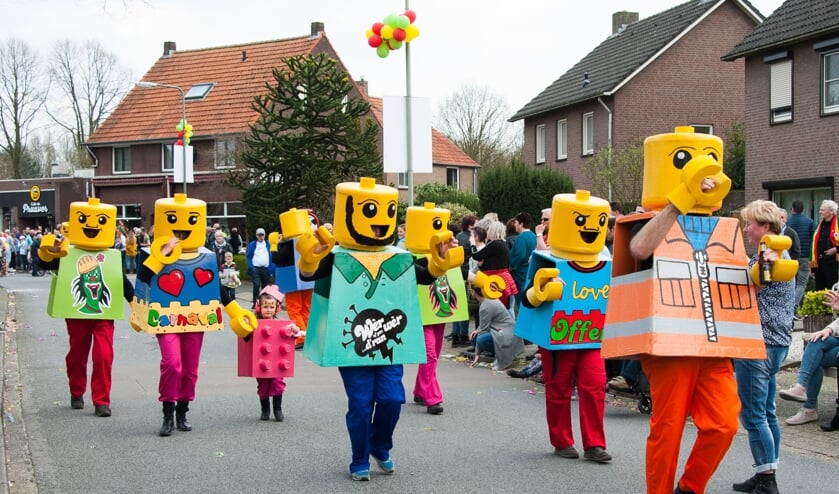 De Halfvastenoptocht in Afferden.