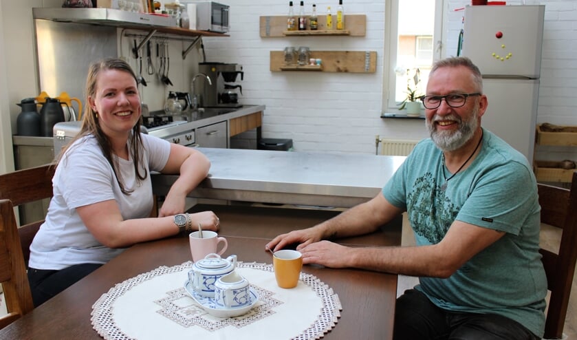 Jens Hoenselaar (links) en Mathijs van Gaal. (foto en tekst: Aileen van Tilburg)