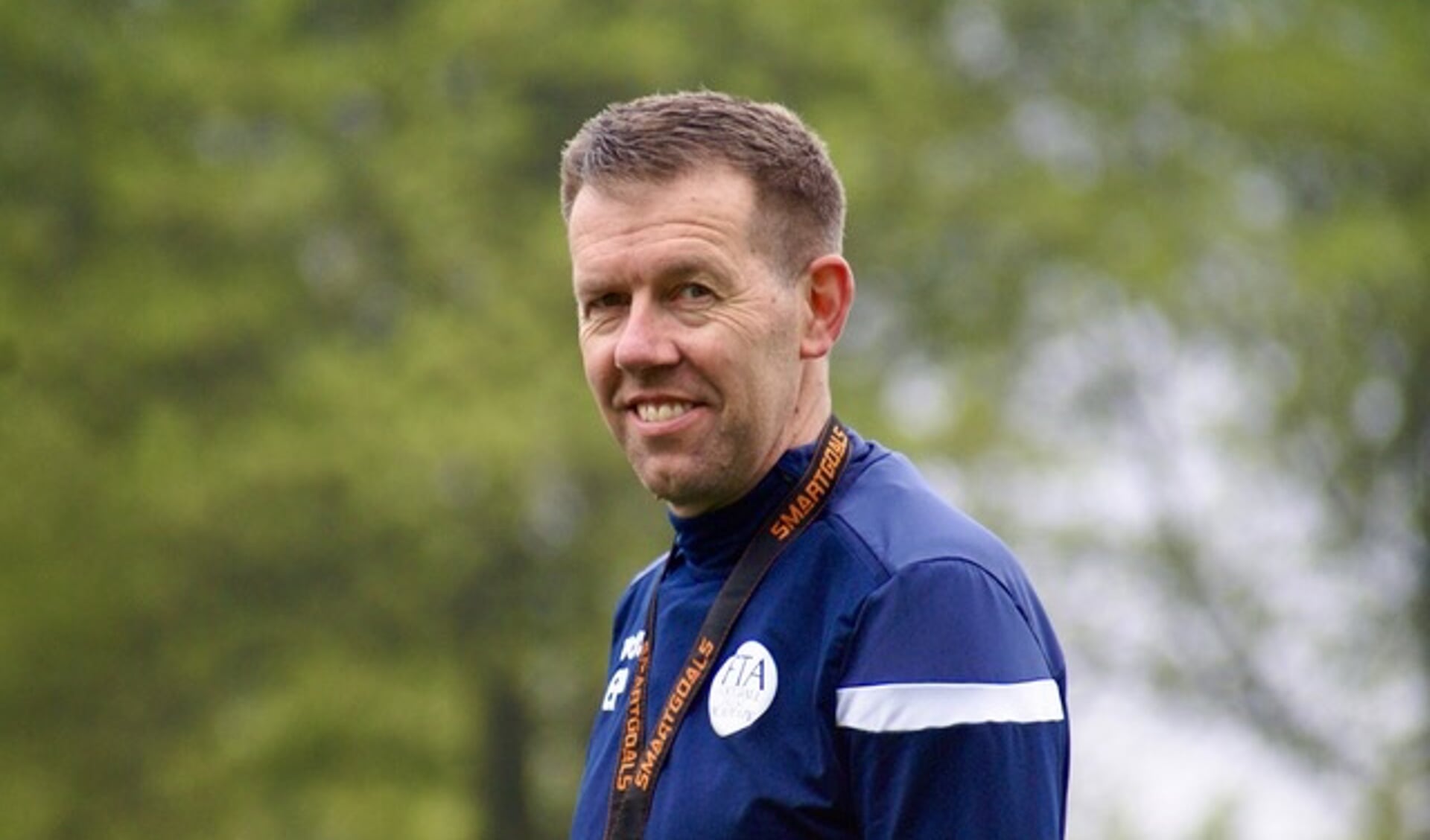 Edwin Peters gaat na de zomer fulltime aan de slag bij Vitesse Arnhem, maar blijft zijn nieuwe functie combineren met het hoofdtrainerschap bij Festilent. (foto: Monique Schippers)