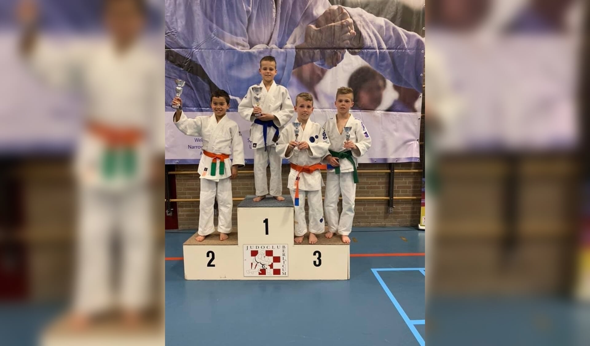 Judoka's succesvol tijdens Berlicum Open