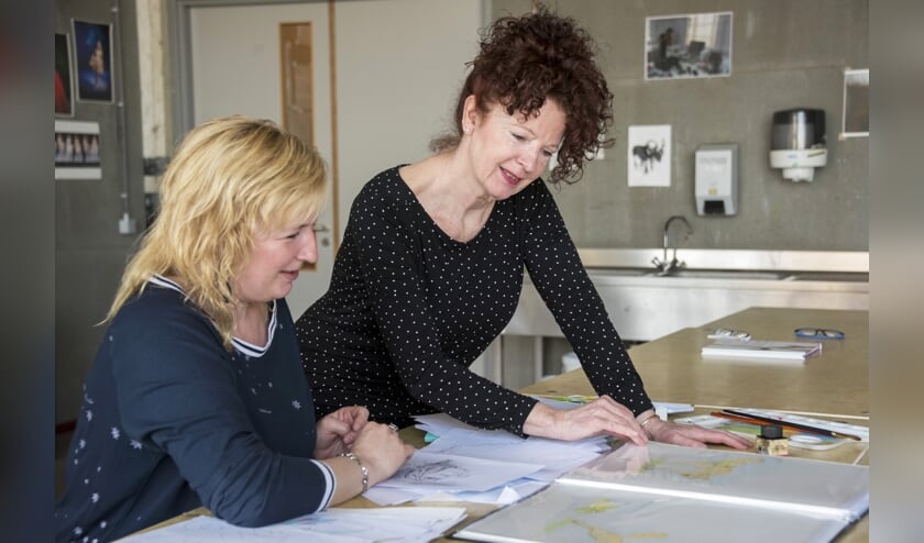 Sandra verzorgt tijdens het volgende cursusseizoen wederom twee cursussen illustreren.