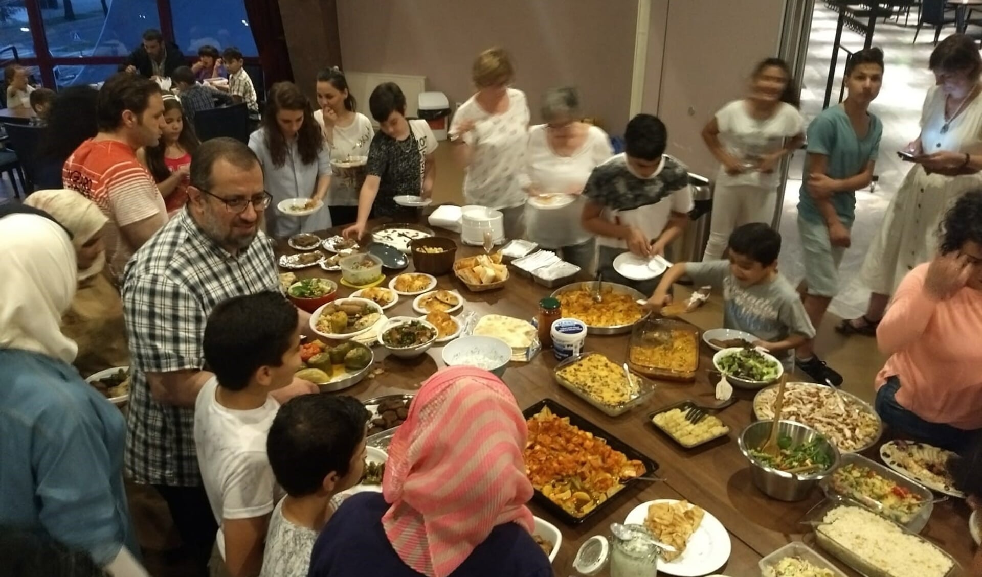 Iftar voor Ossenaren en 'nieuwe Ossenaren'