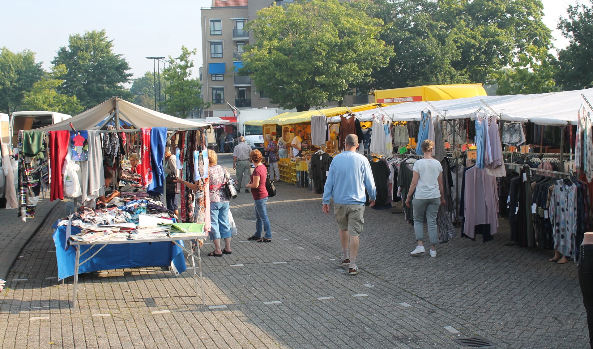 De dinsdagmarkt in Oss.