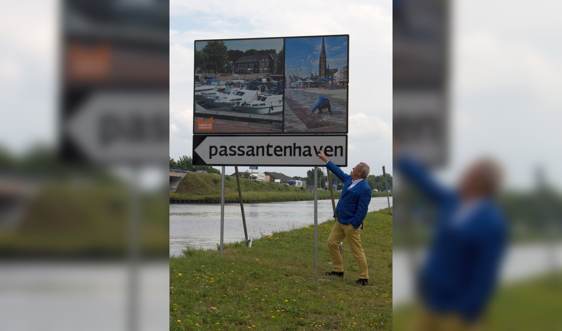 Wethouder Van Rooijen hoopt op een toename van het aantal overnachtingen in de haven.