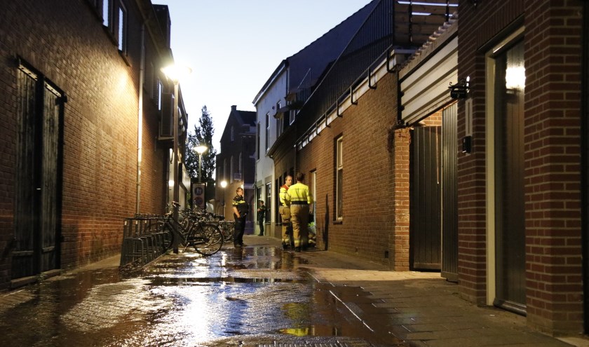 Waterlek in Boxmeer.