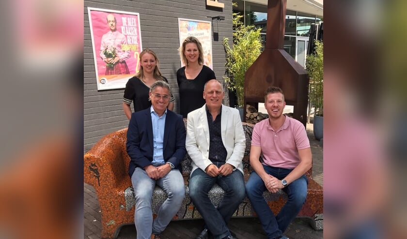 Deze mensen maken het evenement mogelijk: Joyce Timmers, Steven Trienen, Conja Ham, Jan Timmers en Mark Nederhof.