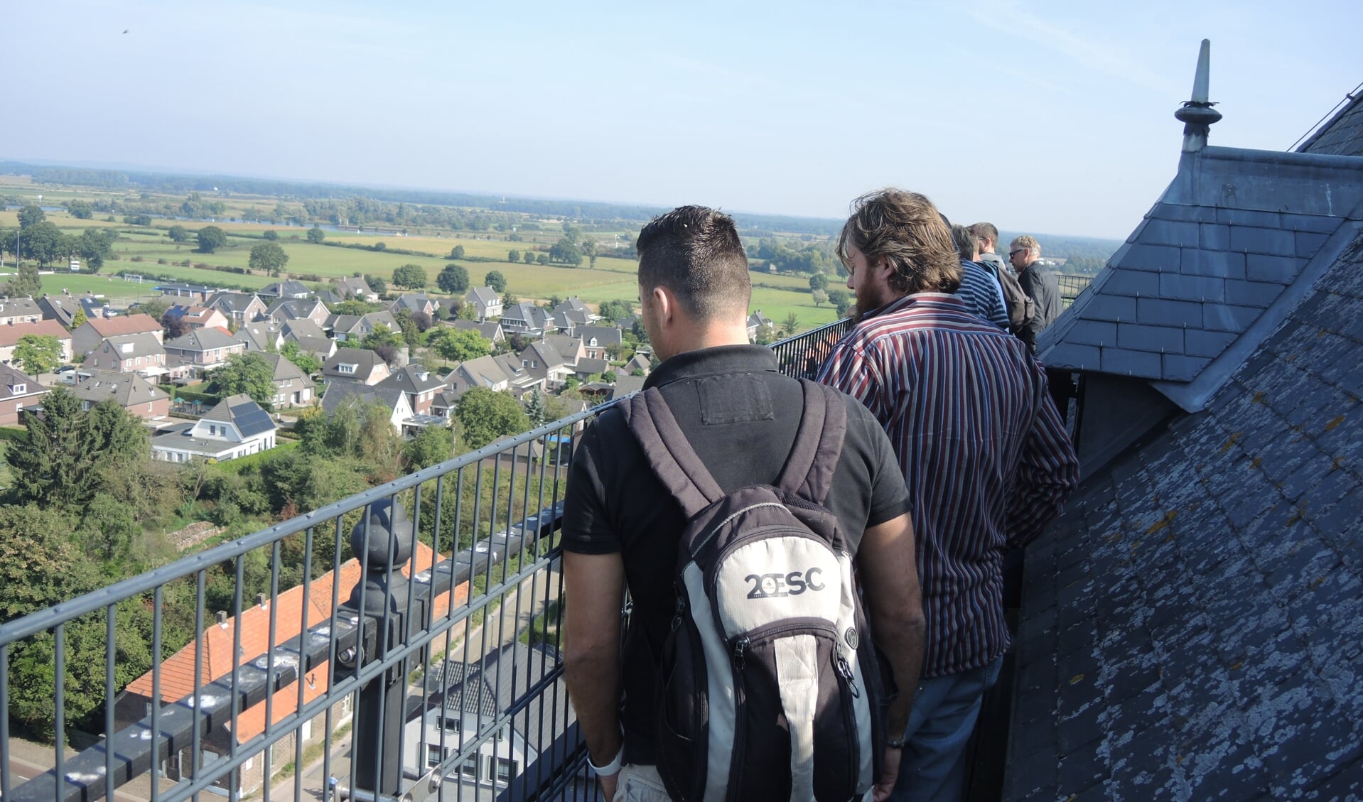 De Sint-Janstoren in Sambeek biedt een weids uitzicht over de omgeving. De 47 meter hoge toren is dit weekend weer te beklimmen.