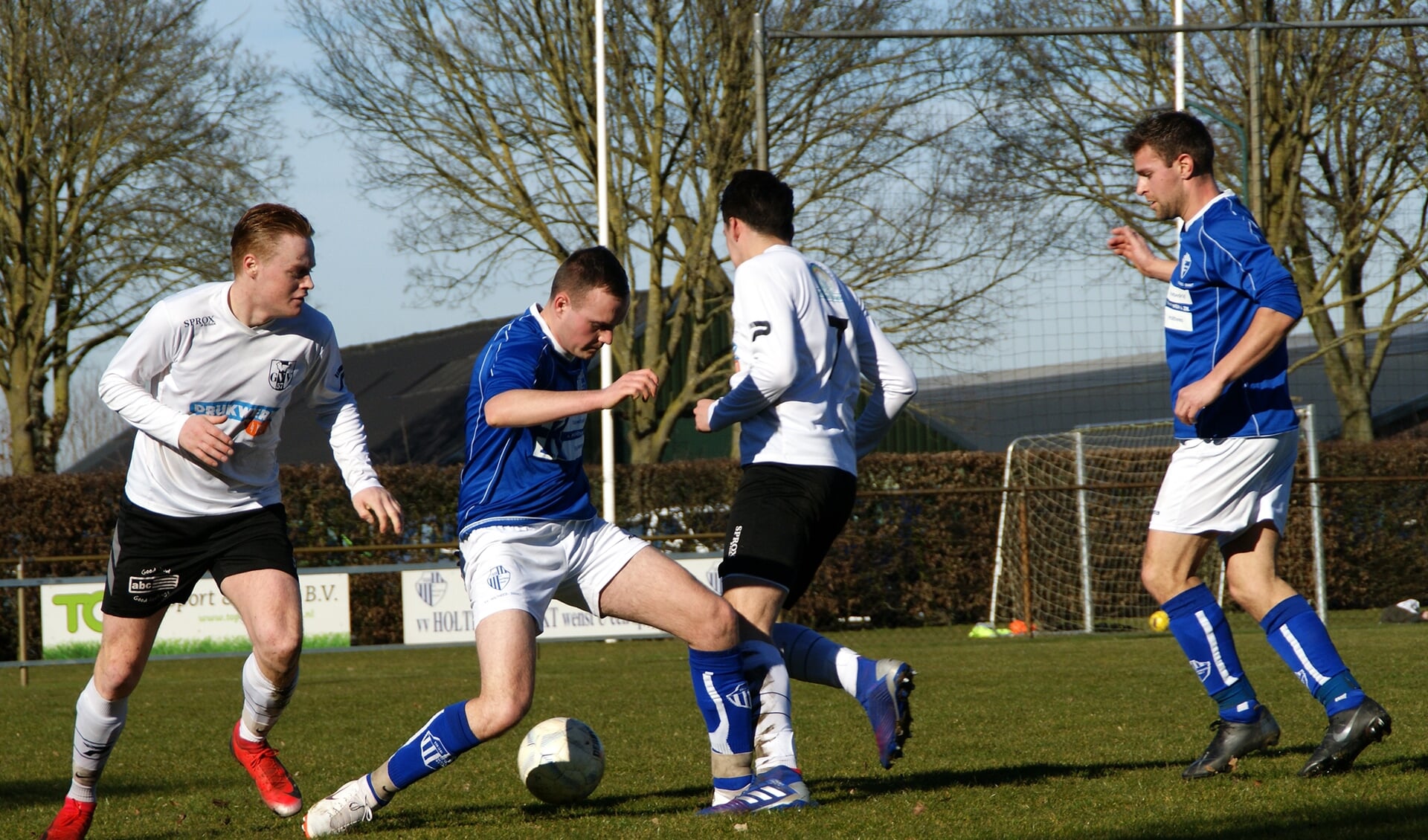 GVV'57 verwelkomt zes nieuwe spelers. (foto: Jeff Meijs/Voetbal-shoot.nl)