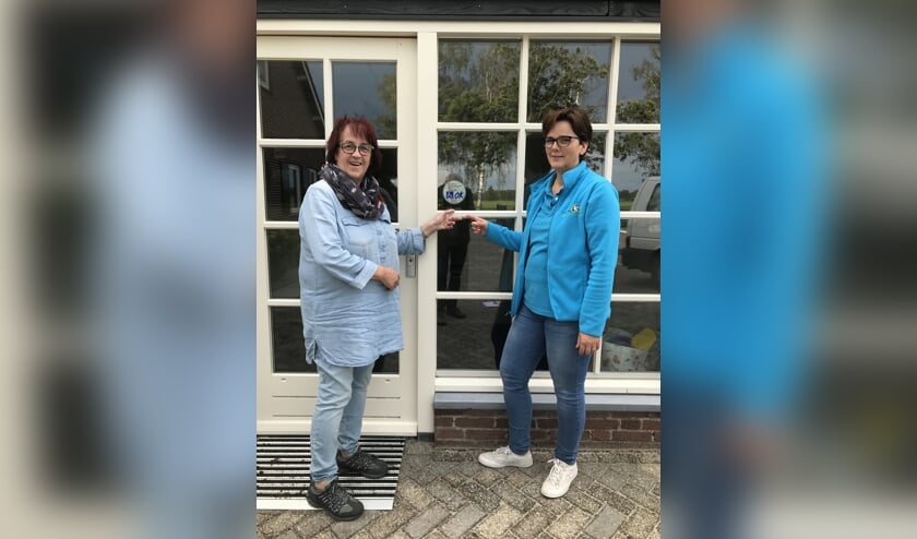Stickeruitreiking PGSA aan Het Wollige Schaap.