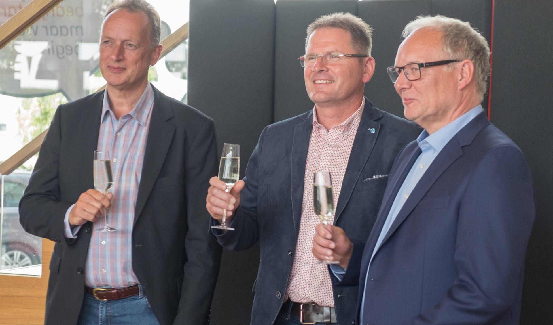 De drie genomineerden (v.l.n.r.): Stijn Heijs, Stephan Hamers en Rob Besemer