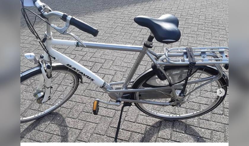 Eén van de fietsen. (Foto: Instagram wijkagenten Berghem)