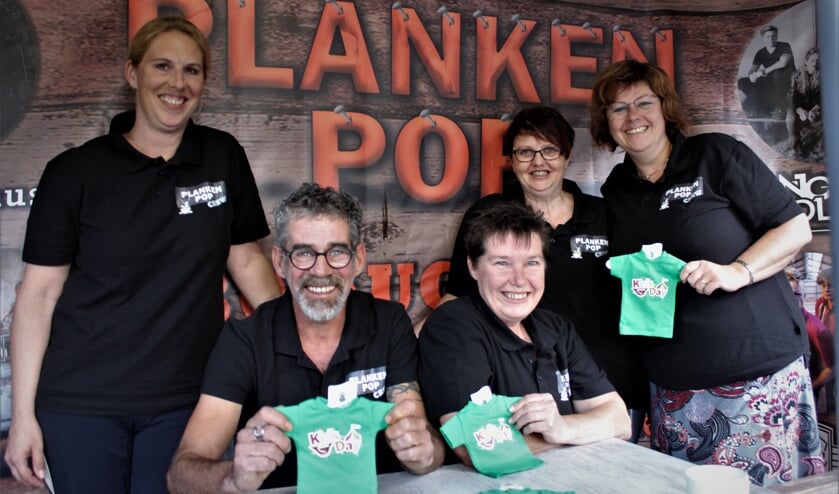 Het bestuur van Plankenpop.