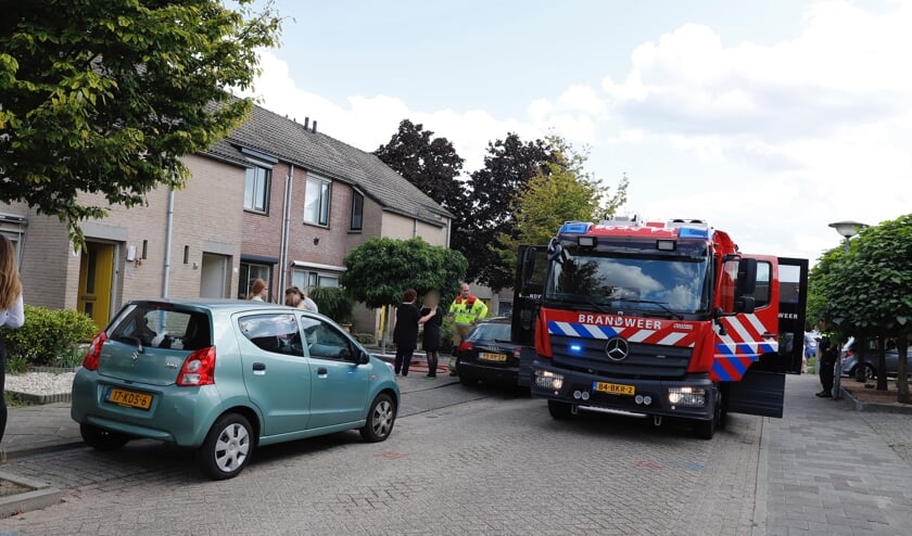 Brand in woning in Boxmeer.