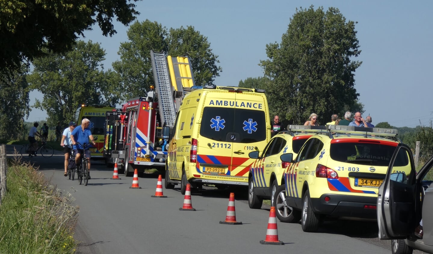 Vrouw overleden bij ongeval in Neerlangel. (Foto: Thomas)