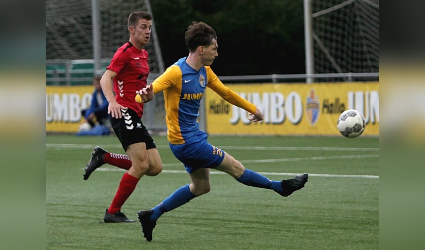 Koen van der Zanden dicht bij de 1-1