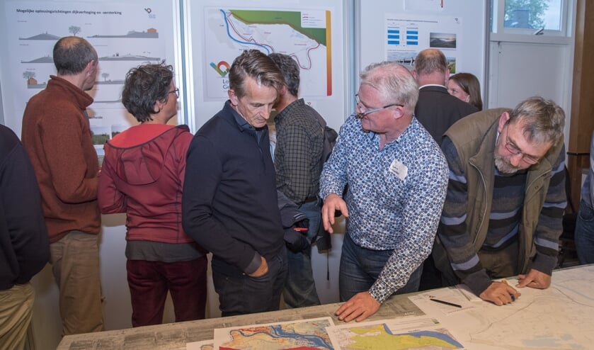 Informatieavond van het Waterschap Limburg over de Lob van Gennep in het Gemeenschapshuis in Milsbeek.