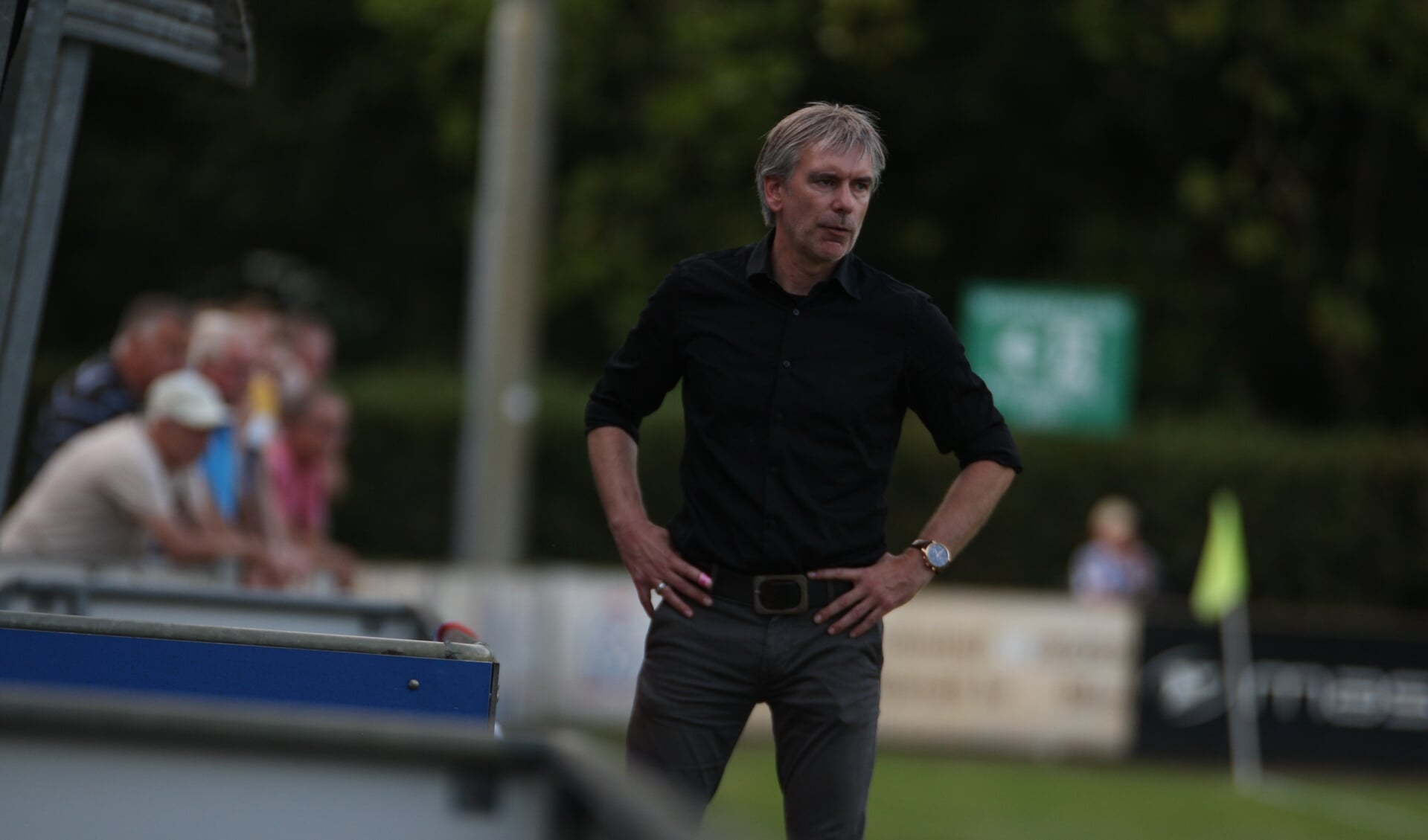 Lodewijk de Kruif, trainer van UDI'19/CSU, was speler van FC Wageningen ten tijde van het faillissement in 1992.